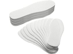 Palmilhas Finas De Polpa Madeira Para Homens E Mulheres, Respiráveis, Inodoras, Antiderrapantes, 20 Pares, Confortáveis