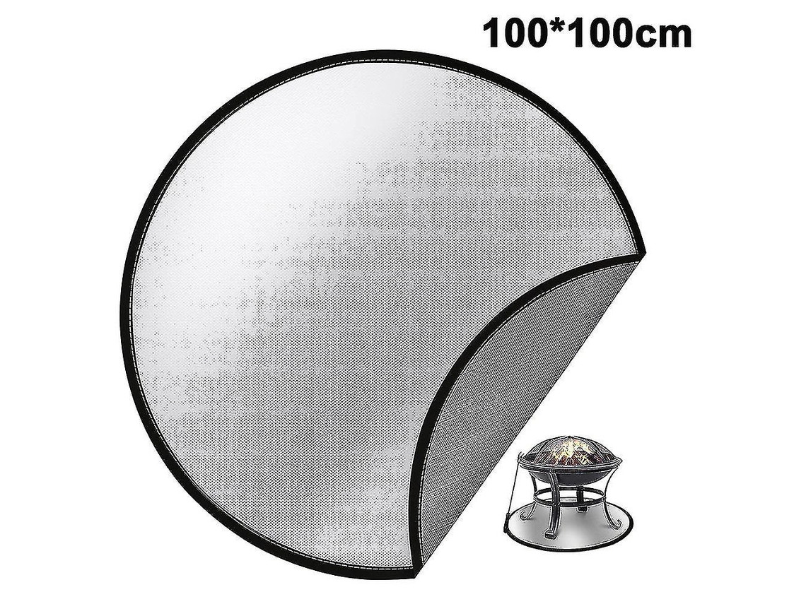 Manta Ignífuga para Fogueira de Silicone, Manta de Alta Temperatura Resistente Ao Fogo 30 * 30 Cm