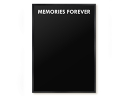 Magnetic Board Memories Forever For The Living Room Espelharte (50x70 Cm)