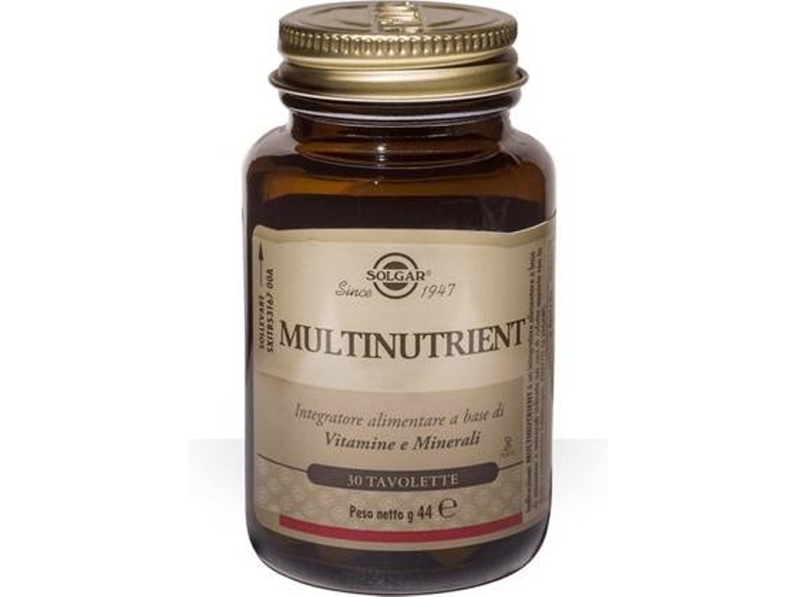 Suplemento Alimentar Multi I Multivit. Minerais 30 Comp Solgar
