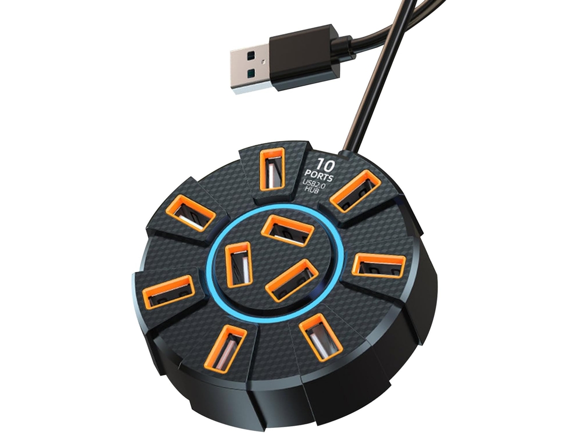 Hub Usb Com Transferência Rápida De 5 Gbps, Saída Vídeo 4k E