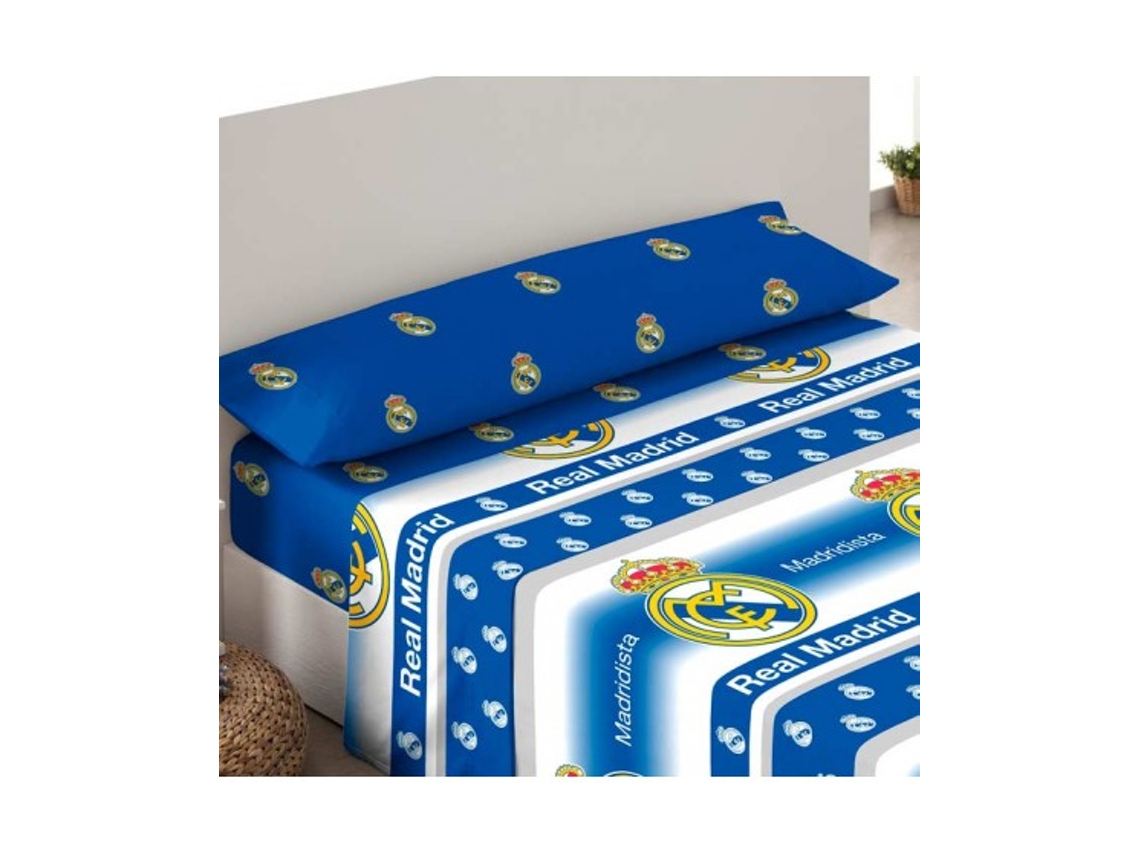 Conjunto de Lençóis ASDITEX S.L. Real Madrid (Algodão - 090 cm)
