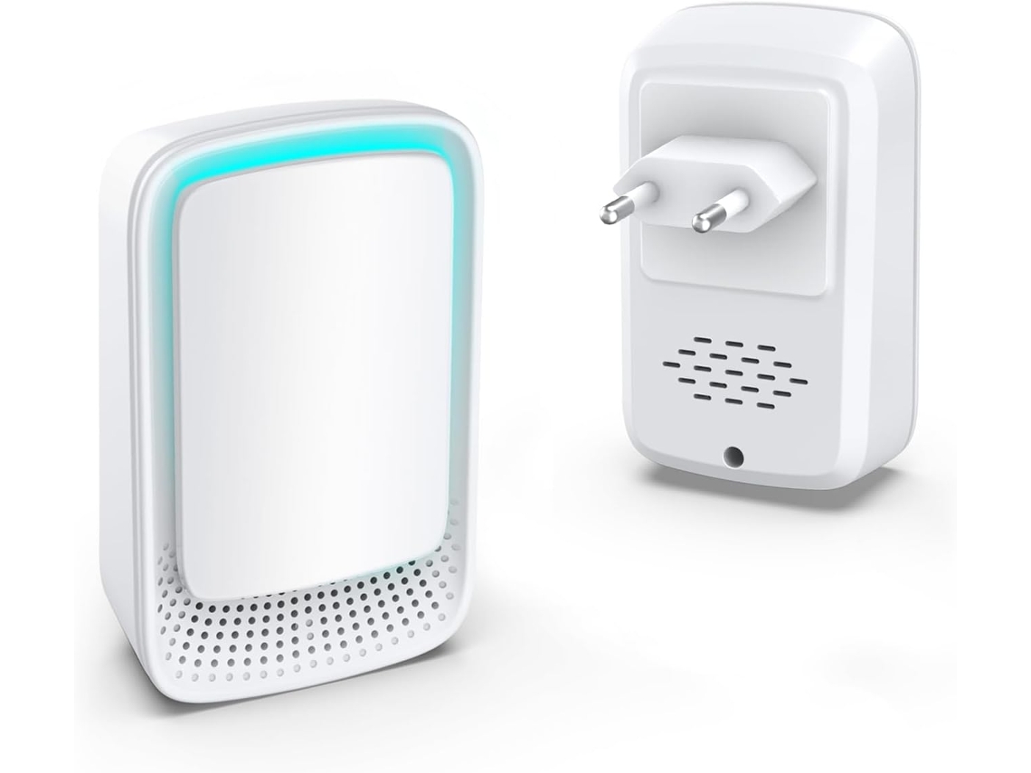 2 Purificadores Plug in Íons Negativos P/ Escritório Quarto Banheiro Pets ZYBLSSBB