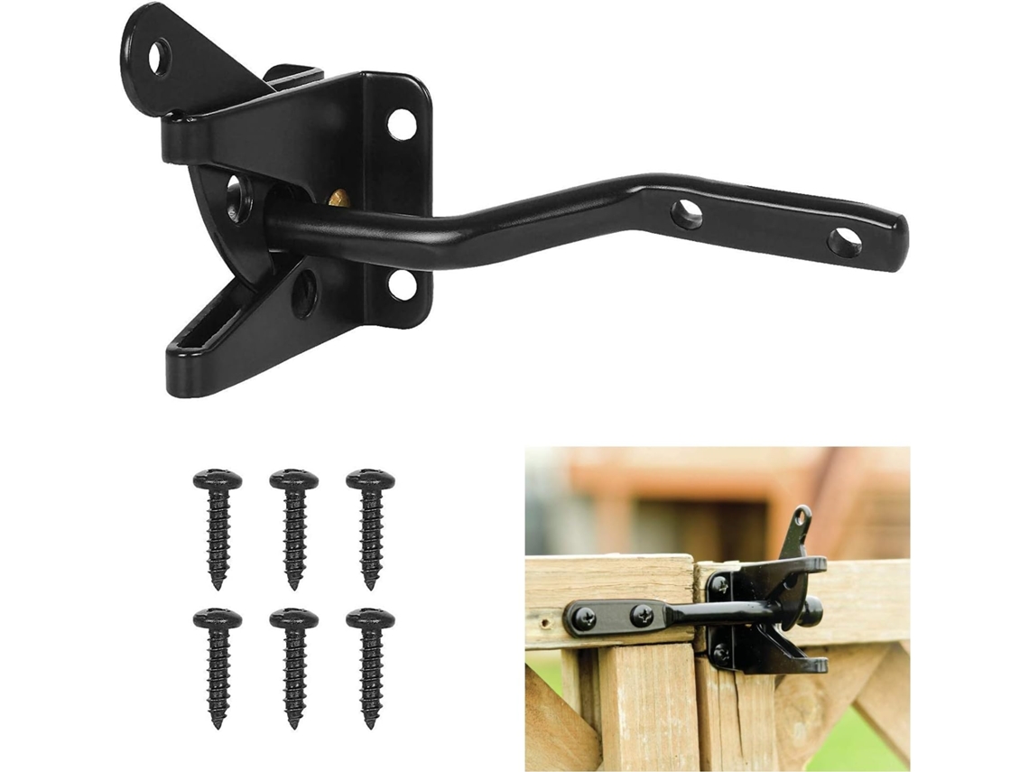 Fechadura De Porta Automática Com Trinco E Parafuso De Metal