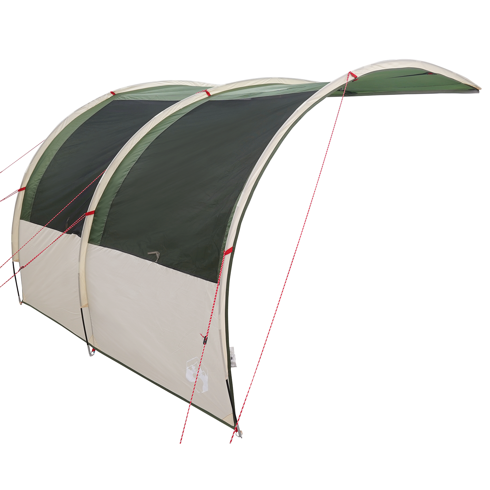 Tarp Portátil E Resistente À Água Vidaxl Verde Poliéster (250x260x260 Cm)