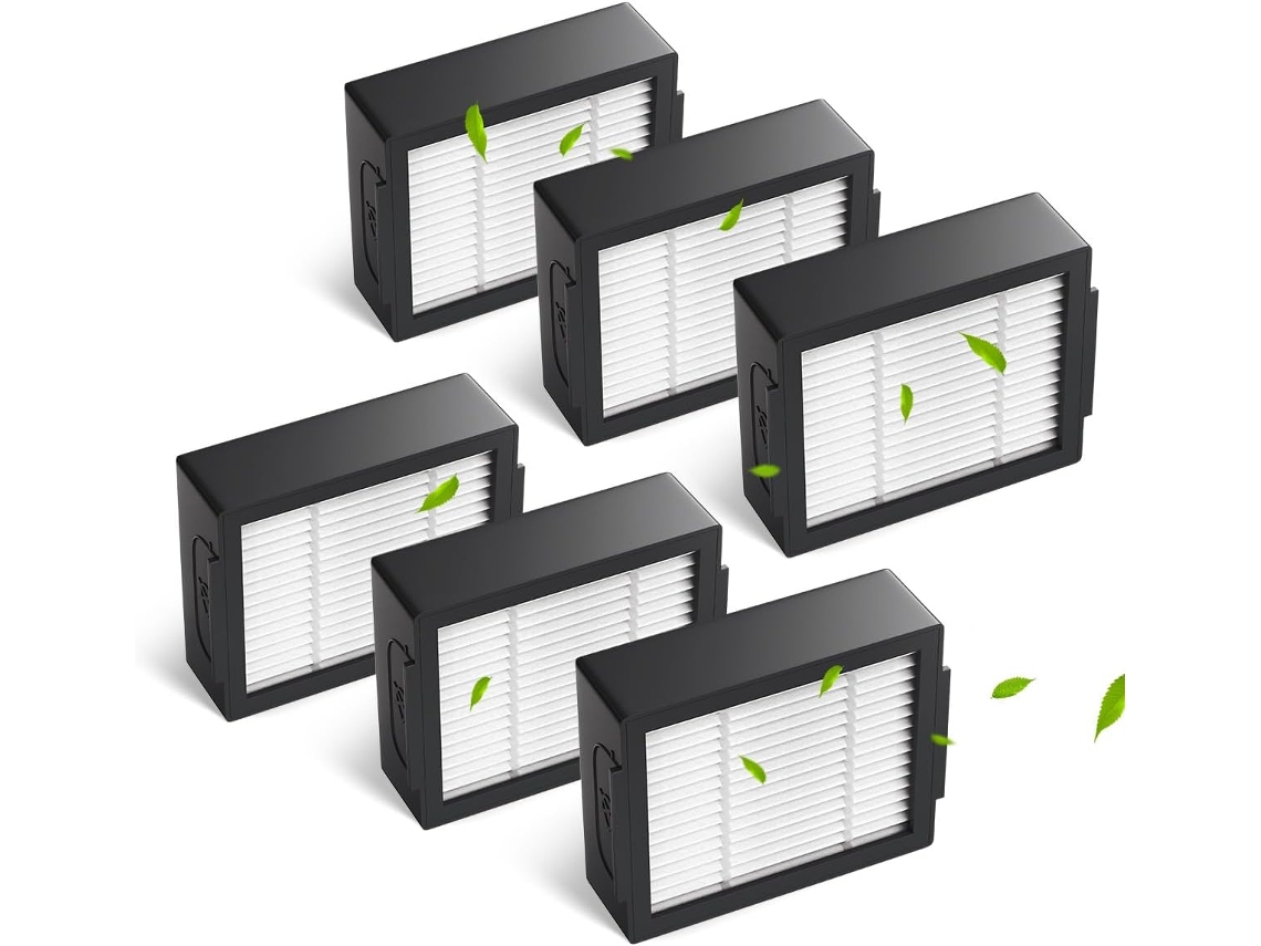 Kit De Substituição Para Irobot I5 I5+ J5 J5+ Acessórios De Filtro Para Aspirador Robô (6 Peças) Cuich
