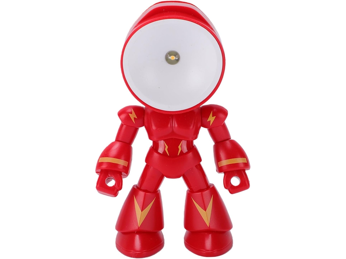 Luminária de mesa Robô Led Poenvfpo, Luminária de mesa magnética Semi Fio alimentada por bateria com braços duplos E