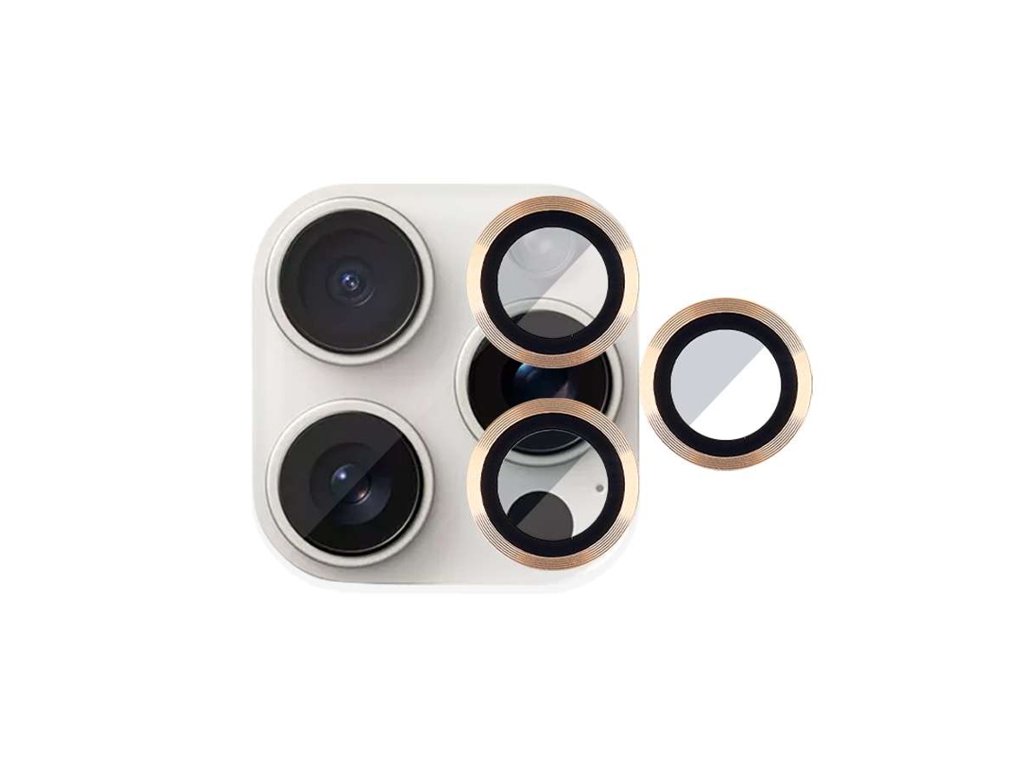 Protetor de Lente Oro para Iphone 16 Pro LA CASA DE LAS CARCASAS