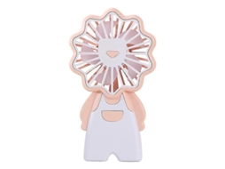 Mini Ventilador Portátil, De Mão Recarregável, Silencioso Para Viagens, Atividades Ao Ar Li Vre, Casa E Escritório.