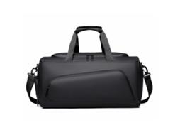 (preta) Bolsa De Ginástica, Divisórias Para Itens Molhados E Secos, Bolsa De Ombro/total, Bolsa De Treino, Grande Capacidade.