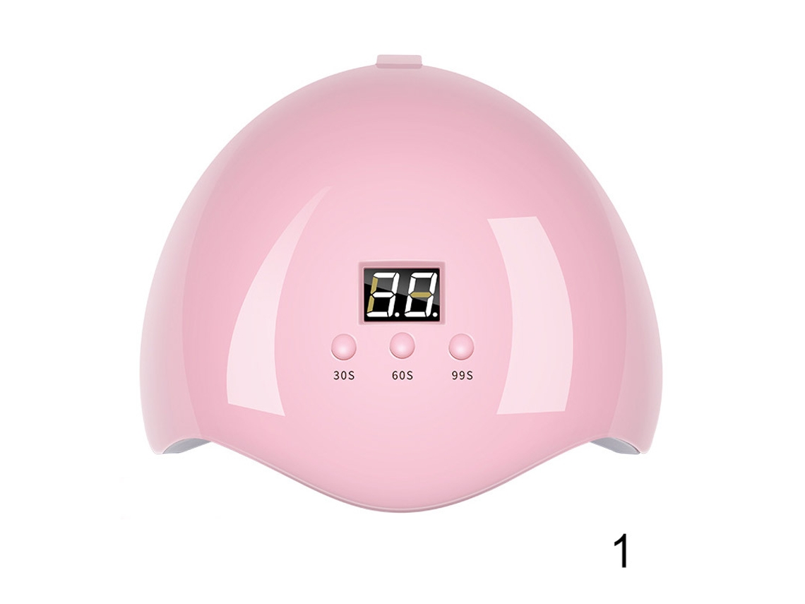 Lâmpada De Gel Uv/led Para Unhas, Secador De Esmalte Com 3 Modos E Temporizador Para Nail Art
