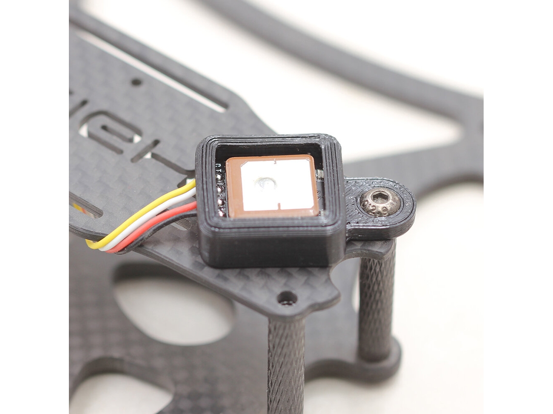 Suporte Tpu para Gps com Cola para Impressão 3d para Drone Hglrc M100 Mini Gps Rc de Corrida Fpv. MDUG