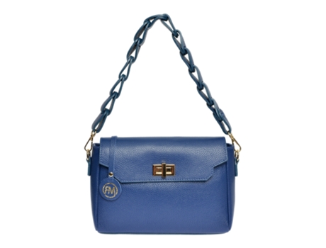 Mala de Mulher ROBERTA M Handle Rm Blu Pele Azul