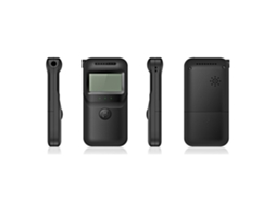Detector de álcool portátil com visor LCD e luz indicadora