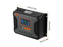 Carregador de Bateria de Lítio 100-240V com Carcaça de Injeção e 8 Proteções S/MARCA