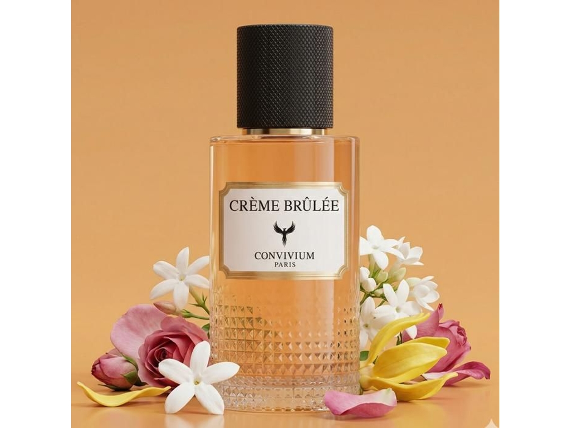 Convivium Paris Crème Brûlée Extrato de Perfume Unissex 50ml