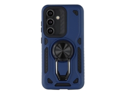 Capa Tkdaddy Para Samsung Galaxy A36 5g Com Suporte À Prova De Choque Em Tpu Capa Traseira Para Pc, Azul Marinho