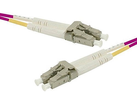 Cabo Fibra Ótica CONNECT (LC - 1 m - Rosa)
