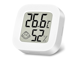 Termômetro E Higrômetro Digital, 2 Unidades, Mini Termômetro E Higrômetro Para Ambientes Internos, Visor Led