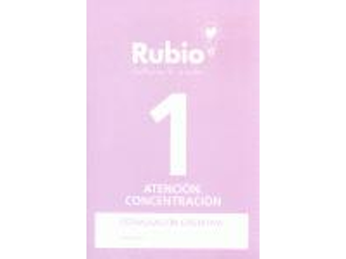 Livro Estimulación cognitiva atención concentración 1 de Beatriz Pedrosa Casado (Espanhol)