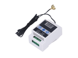Controlador de Temperatura Digital com Display, Sonda Magnética, Termostato Din Rail 110 240v