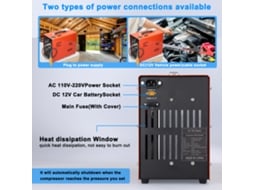 Compressor Portátil 4500psi Lcd Worten