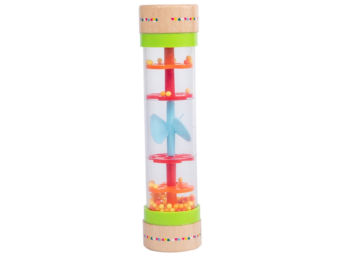 Brinquedo Musical Rainmaker Para Crianças Bastão De Chuva Som De Gotas Instrumento Educativo Bebê
