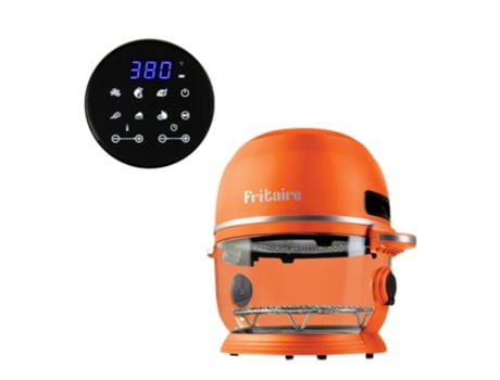 Glass Bowl Air Fryer Orange Fritaire
