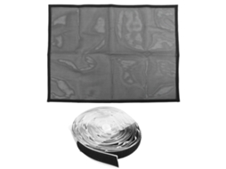 Tela de Lareira PVC Primerox com proteção de malha para bebês e pets 29x45 polegadas | S/MARCA