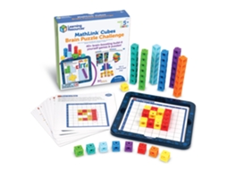 Recursos De Aprendizagem Mathlink Cubes Jogo De Quebra Cabeça Para Crianças Learning Resources