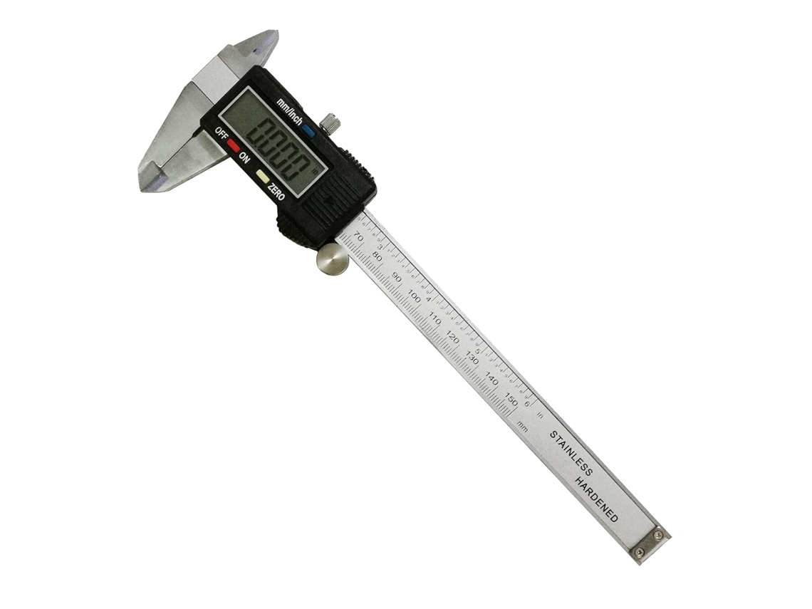 Paquímetro Digital Eletrônico Fenterxy Ip54, Vernier Em Aço 150 Mm (6
