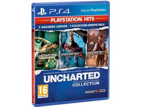 Jogo PS4 Uncharted (Collection Hits Edition) 