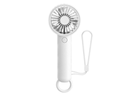 Mini Ventilador Portátil, De Mão Potente, Recarregável Via Usb