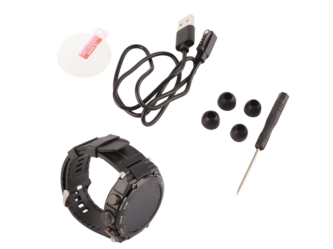 Fone Tws T92 Smartwatch Monitor Cardíaco Pressão