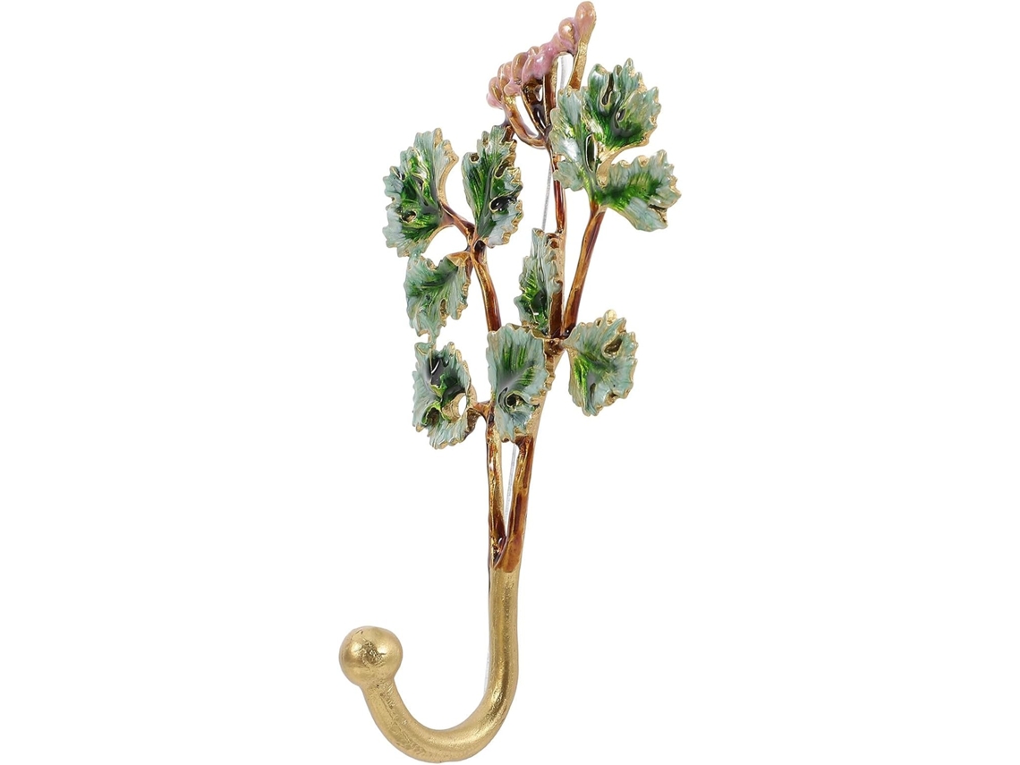 Ganchos Decorativos, Fácil Instalação Na Parede, Design Com Plantas,