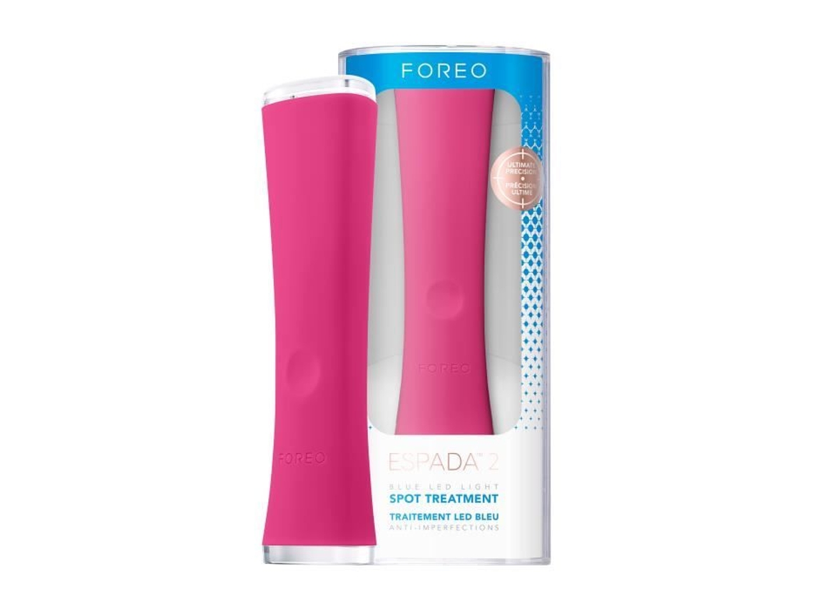 Espada 2 Luminoterapia Led Aparelho Anti Acne E Imperfeições Fúcsia Foreo