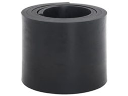 Vidaxl Borda De Borracha Para Arado De Neve Preto 180x15x1 Cm