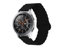 Pulseira De Silicone Magnética Universal Com Zíper Reverso, Compatível Xiaomi Haylou Rt/ Rt2/ Gst/ Gs/ Rs3, Acabamento Moderno
