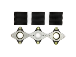 Disipador de Calor de Alumínio 40x40x11mm para Equipamentos Elétricos S/MARCA