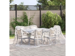 Vidaxl Lona Transparente 5 × 3,5 M Pe