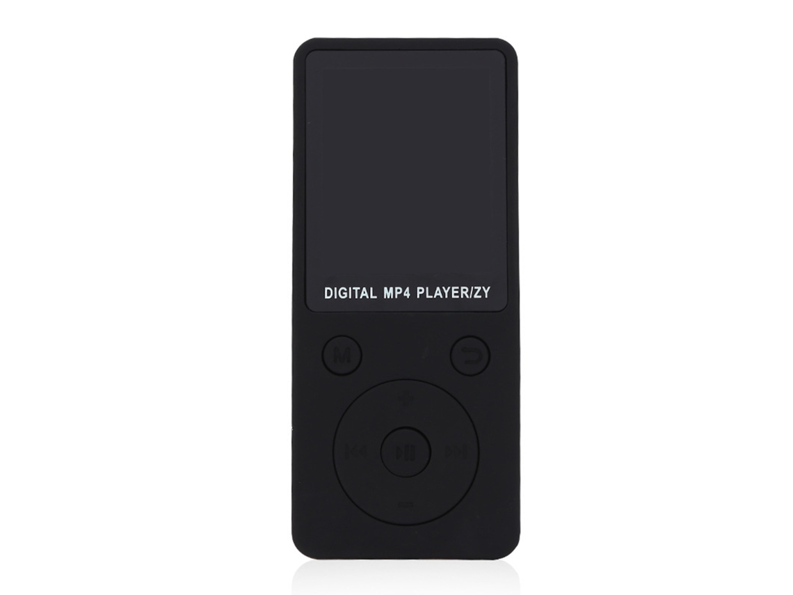 Reprodutor Mp3 LAXISCREED com Slot Cartão e Tela Fino Leve Portátil