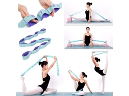 Faixa Elástica Para Alongamento Das Pernas, Que Aumenta A Flexibilidade. Ideal Ioga, Pilates E Balé, Com Design Durável Seguro.-aquaforge