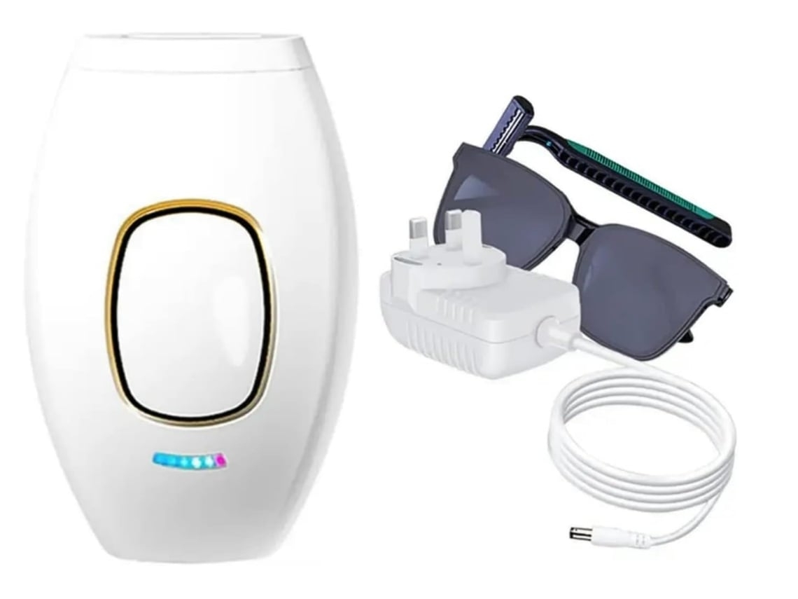 Sistema Laser 500k Disparo Adaptável Corpo Axilas Rosto Virilha, Indolor Permanente para Casa. STELASPLEN