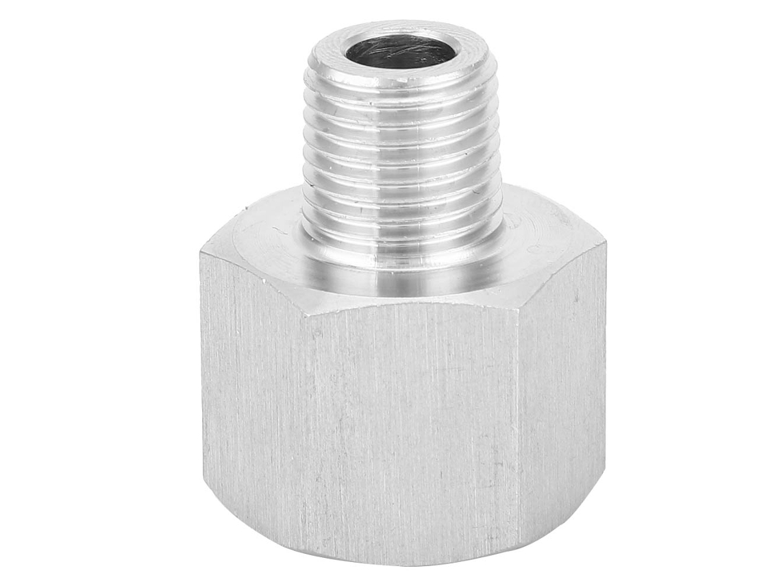 Conjunto De Adaptadores Em Aço Inox Laxiscreed Com Conexão Bsp Macho-fêmea E Conversão De Roscas