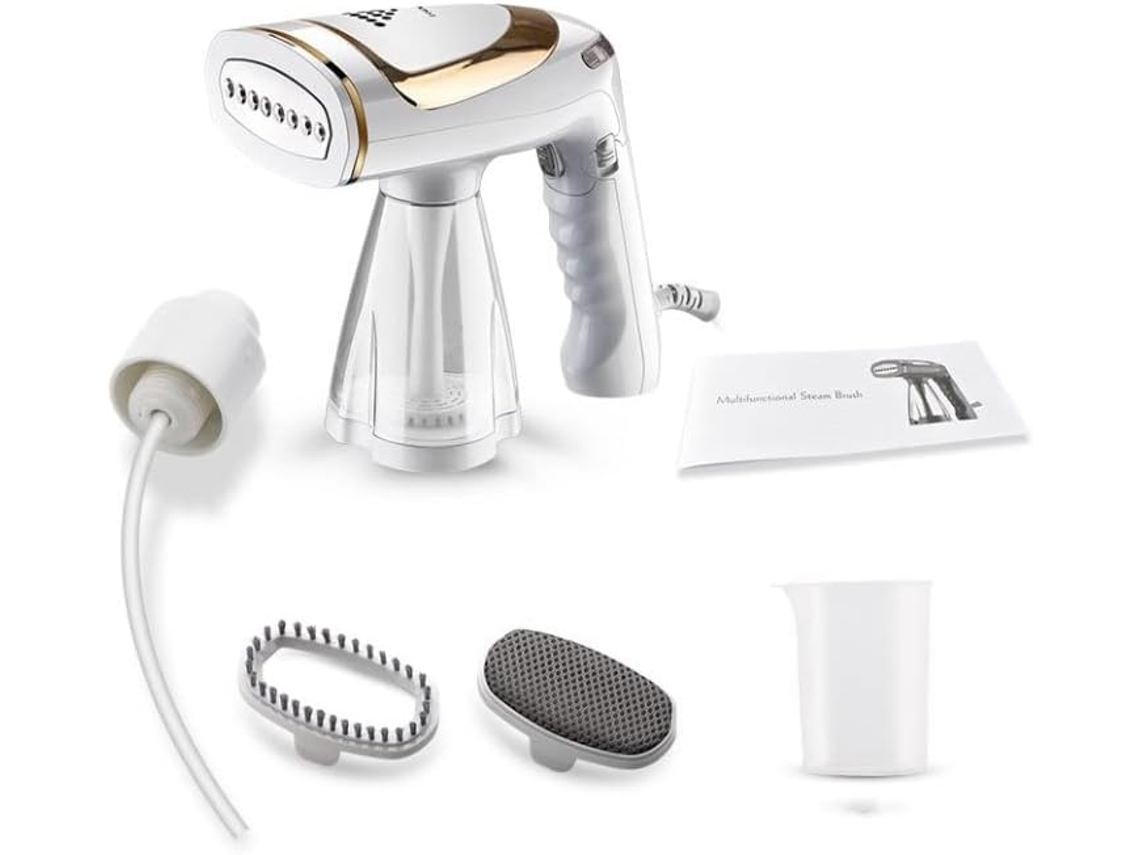 Ferro de passar a vapor doméstico, pequeno, dobrável, portátil, para viagem, 1600 W, adequado para todos os tipos de roupas e tecidos YWP