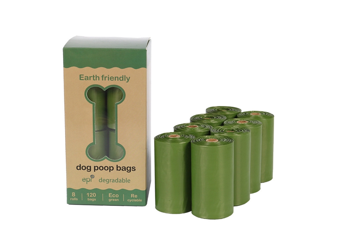 Sacos de Cocô para Cachorro Degradáveis 24 Rolos S/MARCA
