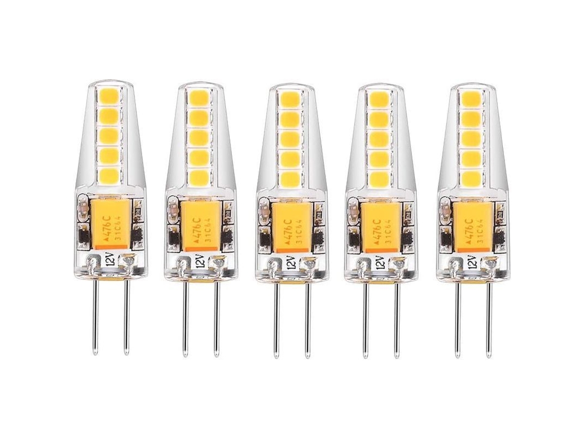Lâmpada LED G4 12V 3W 4000K, 200lm, substitui halogênio 20W, não dimmable, base pino | S/MARCA