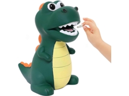 Cofrinho De Dinossauro Para Meninos, Cofre De Moedas De Dinossauro De Plástico Inquebrável, Cofrinho Fofo Para Presente De Natal/aniversário Aquaforge