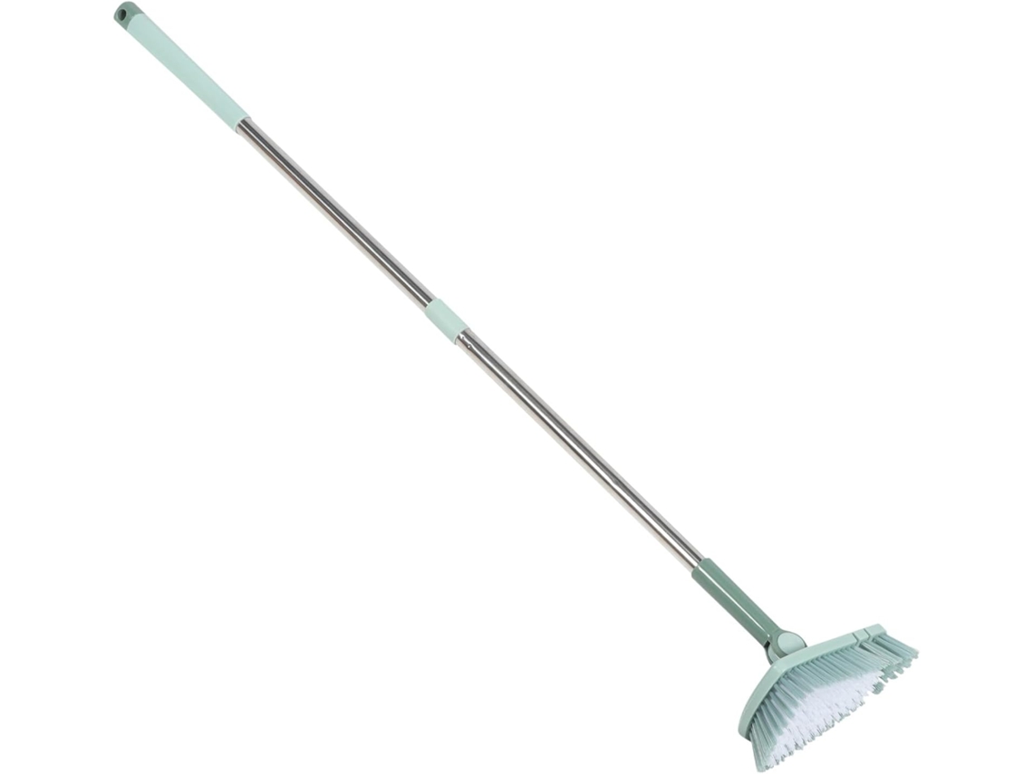 Escova de Limpeza para Piscina Inoomp com Cabo Ajustável, Escova Triangular para Piso Feita de Aço Inoxidável e CHABERLU
