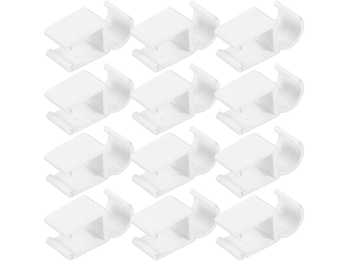 Conjunto Healeved com 30 clipes de plástico para marcadores de página, para fixação firme e versátil, ideal para diversos materiais.